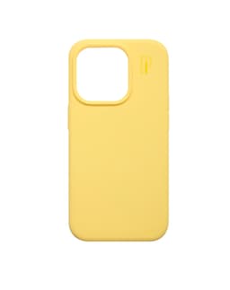 Silicone Case MagSafe iPhone 15 Pro Soft Lemon