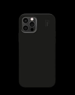 Silicone Case iPhone 12 / 12 Pro Black