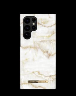 Printed Case Galaxy S22 Ultra Golden Pearl Marble