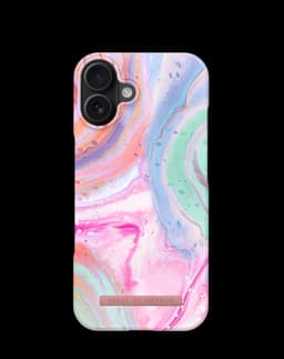 Printed Case iPhone 16 Plus Pastel Marble