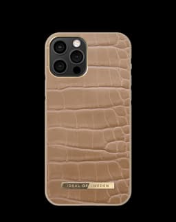 Atelier Case iPhone 12 / 12 Pro Camel Croco