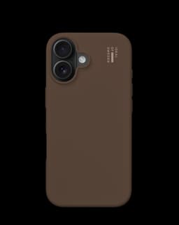 Silicone Case MagSafe iPhone 16 Mocha Mousse