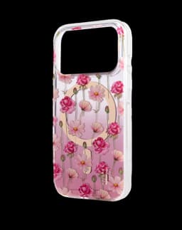 Mirror Case iPhone 15 Pro Max Rose Blush Floral