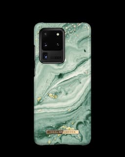 Printed Case Galaxy S20 Ultra Mint Swirl Marble