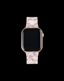 Resin Watch Band 38/40/41/42 Pink Pearl