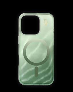 Clear Case MagSafe iPhone 16 Pro Sage Green