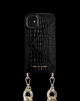 Necklace Case iPhone 11 / XR Neo Noir Croco