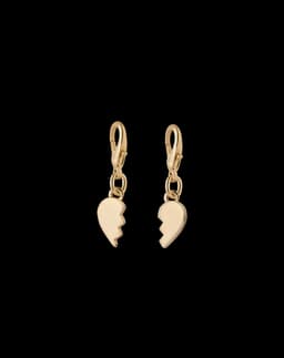 Charm I Love Us Gold