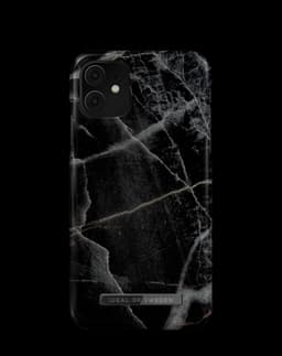 Printed Case iPhone 11 / XR Black Thunder Marble