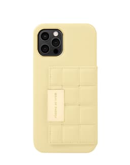 Statement Case iPhone 12 Pro Max Braided Butter Yellow