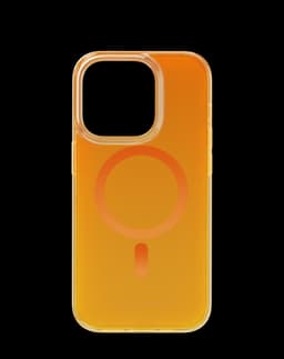 Clear Case MagSafe iPhone 14 Pro Orange Spritz
