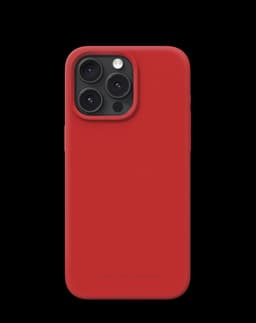 Silicone Case MagSafe iPhone 15 Pro Max Red