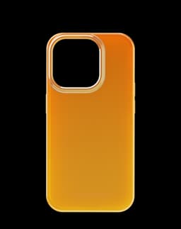 Clear Case iPhone 15 Pro Orange Spritz