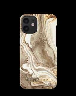 Printed Case iPhone 12 Mini Golden Sand Marble