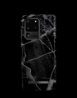 Printed Case Galaxy S20 Ultra Black Thunder Marble