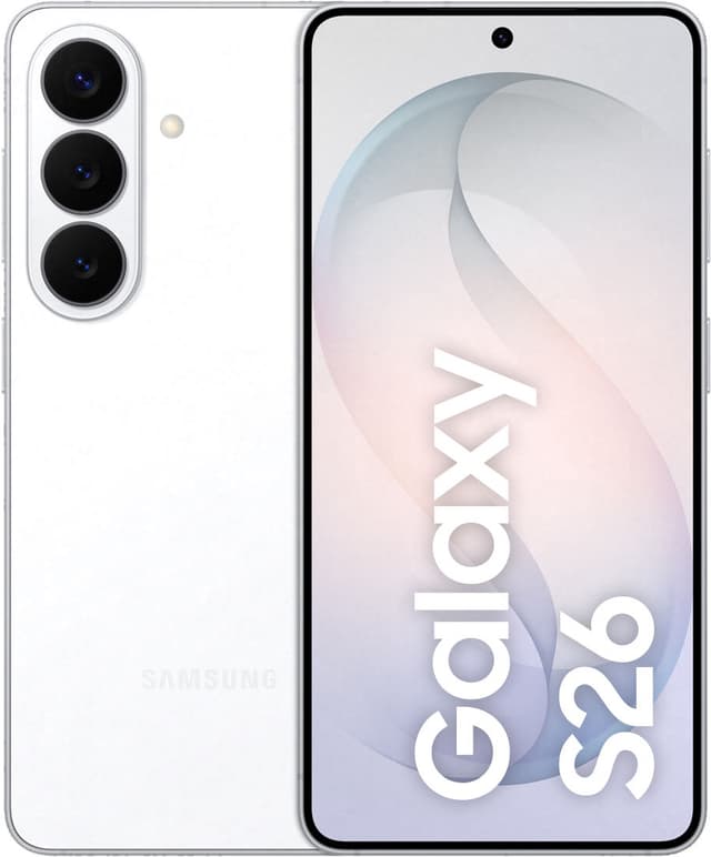 Samsung Galaxy S26 5G älypuhelin 12/512 GB (valkoinen)