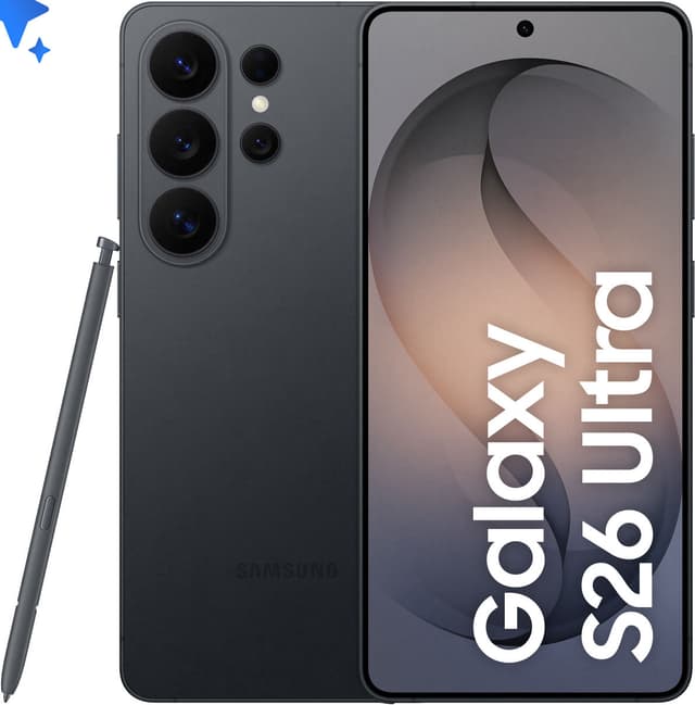 Samsung Galaxy S26 Ultra 5G smartphone 12/256 GB (svart - företag)