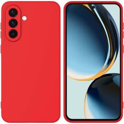 Liquid silikondeksel til Samsung Galaxy S26 - China Red