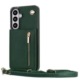 Zipper halskjede deksel til Samsung Galaxy S26 - Grønn
