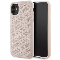 KARL LAGERFELD Mobilskal till iPhone 11/XR Quilted K Pattern - Rosa