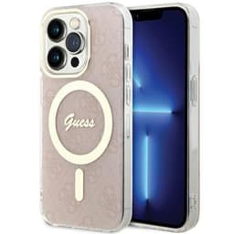 Guess Mobilskal till iPhone 15 Pro Magsafe IML - Rosa