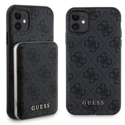 Guess Mobilskal till iPhone 11 Med Powerbank 5000mAh Magsafe Metal Logo
