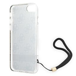 Guess iPhone 7/8/SE (2020/2022) Cover Printrem - Brun