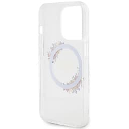 Guess Mobilskal till iPhone 15 Pro Magsafe IML Flowers Wreatch