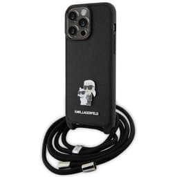 KARL LAGERFELD iPhone 15 Pro Max Halskædeetui Crossbody Saffiano