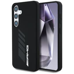 AMG Telefontaske til Galaxy S25 MagSafe Oversize Rhombs - Sort