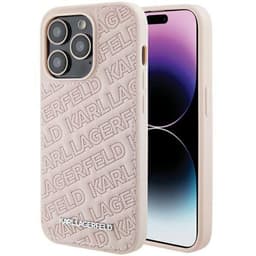 KARL LAGERFELD Mobilskal till iPhone 15 Pro Max Quilted K Pattern