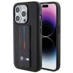 BMW Mobilskal till iPhone 15 Pro Grip Stand Smooth & Perforated