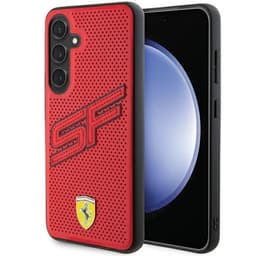 Ferrari Mobilskal till Galaxy S24 Plus Big SF Perforated - Röd