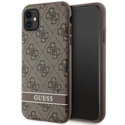 Guess Mobilskal till iPhone 11/XR Stripe - Brun