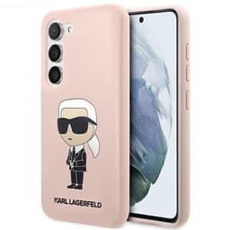 Karl Lagerfeld Galaxy S23 Skal Silicone Choupette - Rosa
