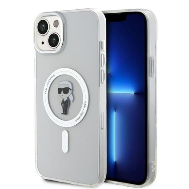 Karl Lagerfeld Mobilskal till iPhone 15 Plus Magsafe IML Ikonik