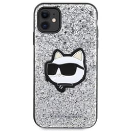 Karl Lagerfeld Mobilskal till iPhone 11/XR Glitter Choupette Patch