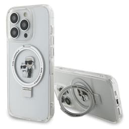 KARL LAGERFELD Telefontaske til iPhone 11/XR MagSafe Ringstativ