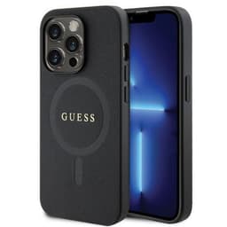 Guess Mobilskal till iPhone 14 Pro Magsafe Saffiano - Svart