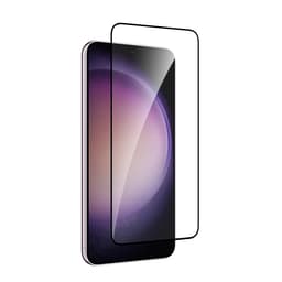Puro Galaxy S25 Plus/S24 Plus Härdat glas Skärmskydd Frame - Svart