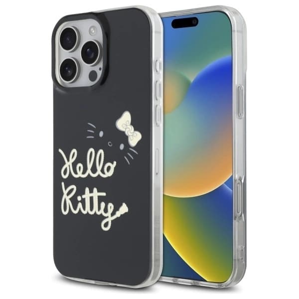 Hello Kitty Mobilskal till iPhone 16 Pro Max MagSafe IML Golden Diva