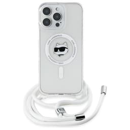 Karl Lagerfeld Mobilskal till iPhone 16 Pro Max MagSafe Choupette Head Cord
