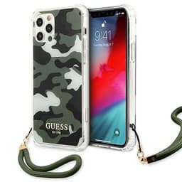 Guess iPhone 12 Pro Max Skal Camo Collection - Grön