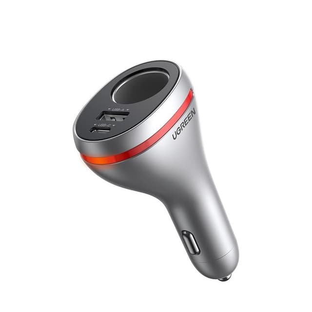Ugreen USB Typ-C QC PD 24W Billaddare - Silver