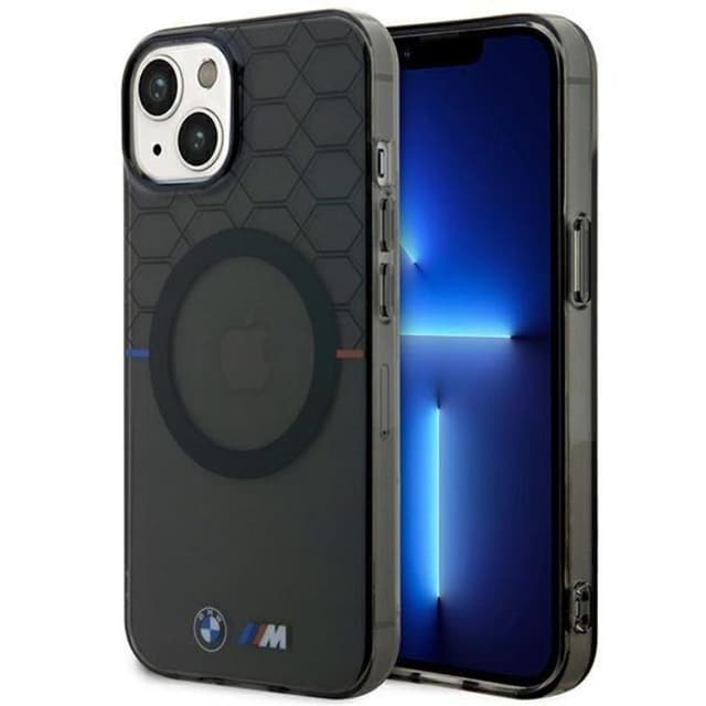BMW Mobilskal till iPhone 14 Plus Magsafe Pattern - Grå