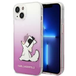 Karl Lagerfeld iPhone 14 Plus Etui Choupette Fun - Lyserød