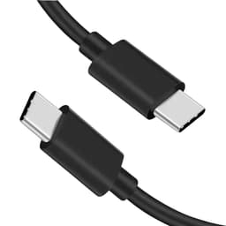 USB-C till USB-C kabel 2m HD23 - Svart