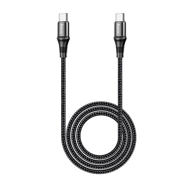 Hoco Exquisito USB-C til USB-C Kabel 100W 1m - Sort
