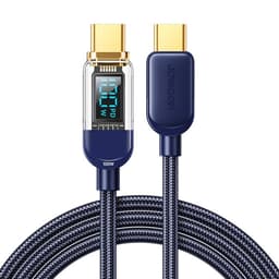 Joyroom Fast USB-C till USB-C kabel 100W 1.2m - Blå