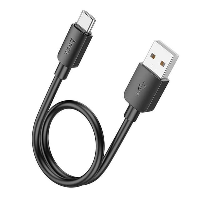 Hoco USB-C til USB-A Kabel 0.25m 27W - Sort